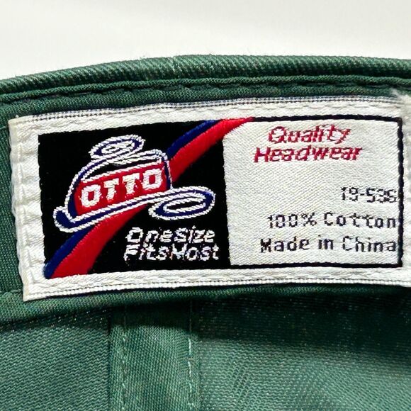 University of Oregon Ducks Hat Baseball Cap UO NCAA College Green Otto Strapback - Picture 8 of 9